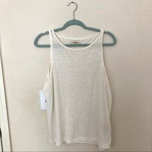 Madewell linen tank